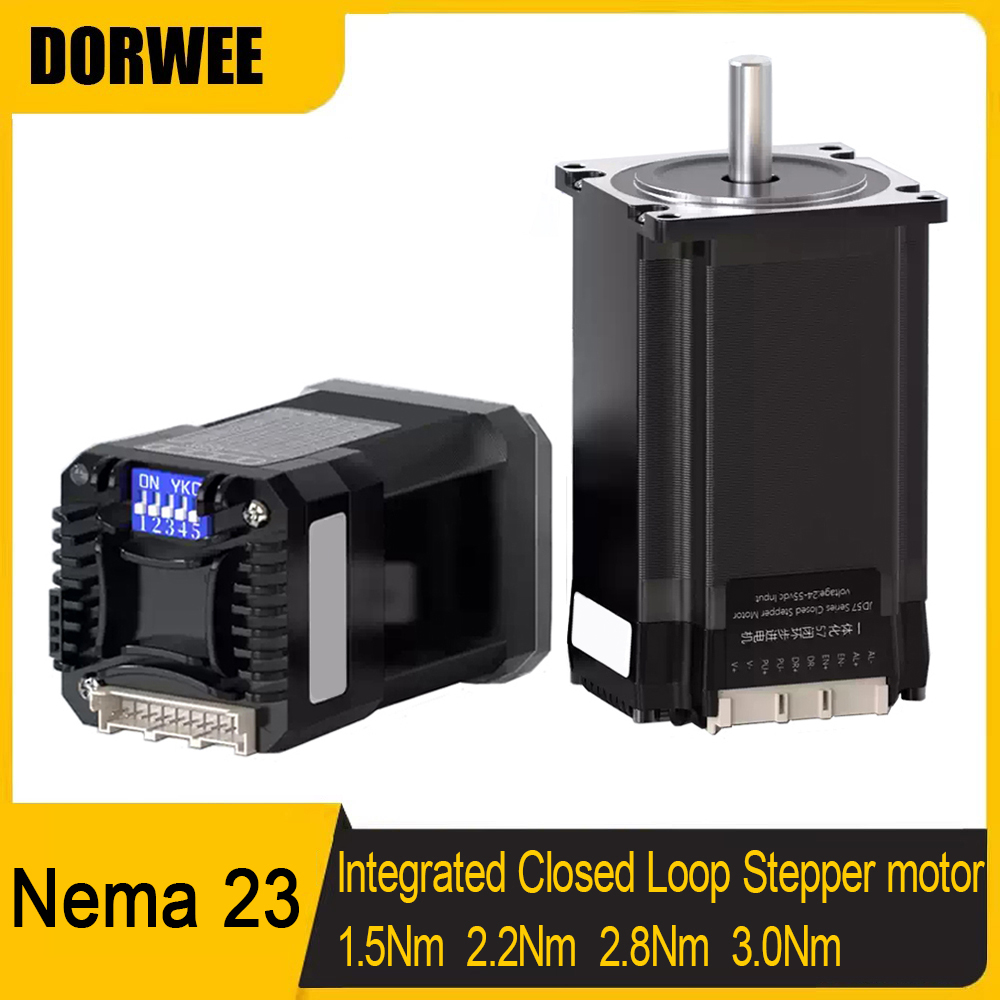 มอเตอร์สเต็ปเปอร์แบบวงปิดพร้อม - Nema 23 Closed Loop Stepper Motor Driver Kit บทวิจารณ์และราคา
