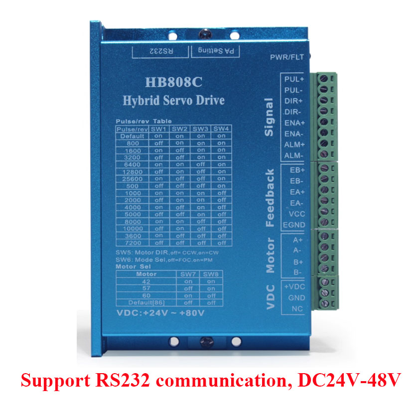 มอเตอร์สเต็ปเปอร์แบบวงปิด 4 แก - Nema 23 Closed Loop Stepper Motor Driver Kit บทวิจารณ์และราคา